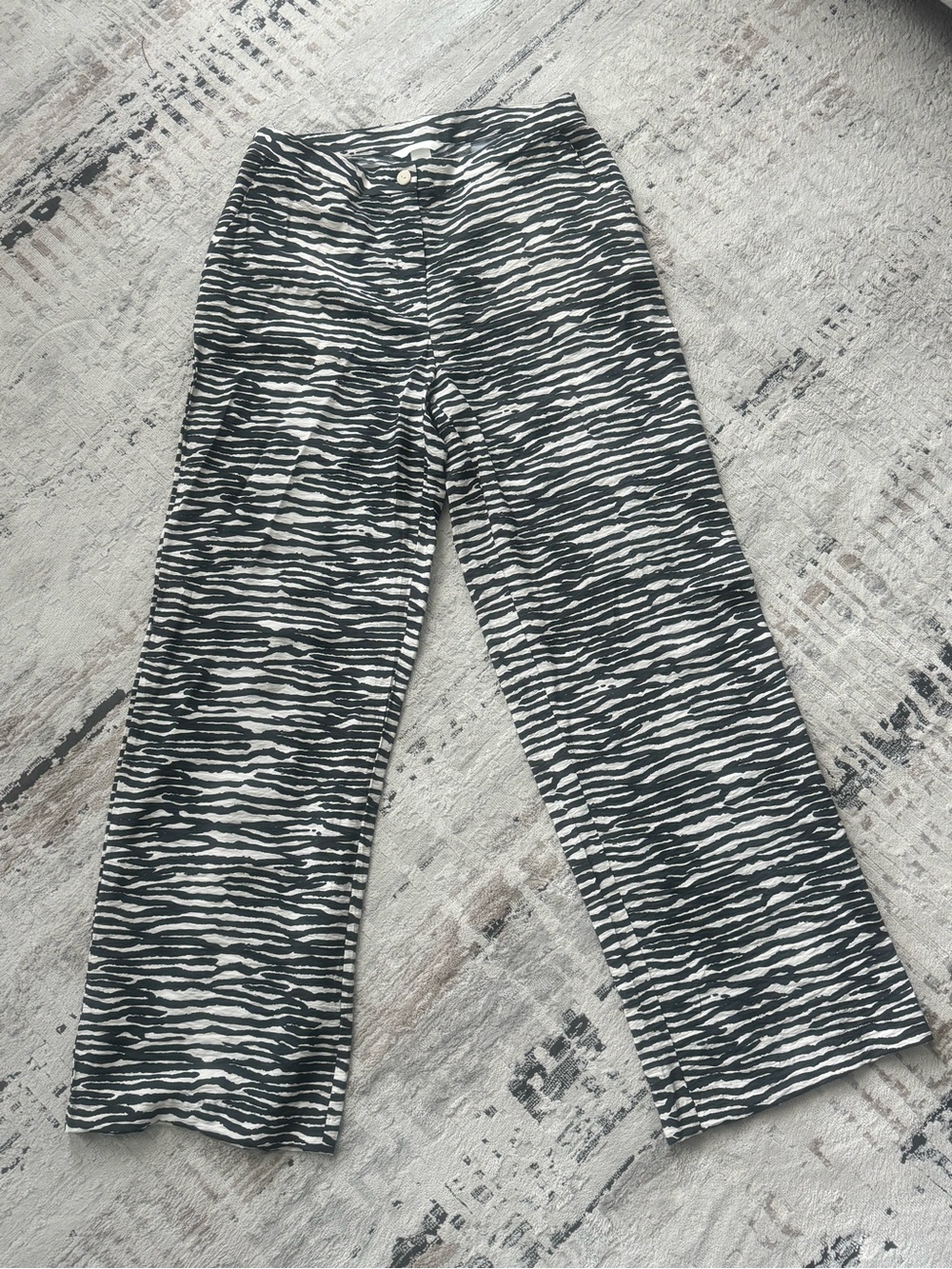 H&M Zebra Print Trousers